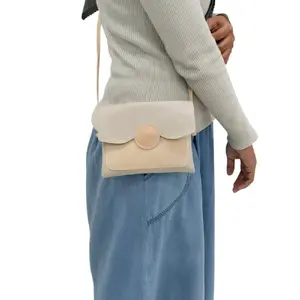 Tas Phonebag Wanita  Kulit Waterproof   Panjang 18cm x Lebar 12cm Slempang Wanita Waistbag Simpel dan Elegan Cewek Selempang muat untuk Handphone