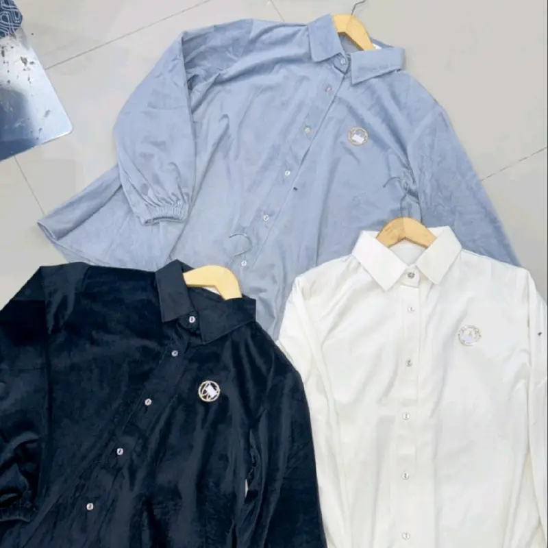 atasan wndy bhan suede lengan karet Wanita 1