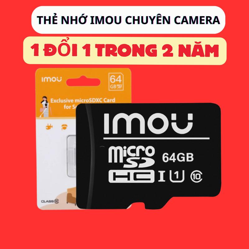 Thẻ Nhớ  Chuyên dụng cho camera 128GB/64GB/32GB tốc độ cao 90mb/s class 10/u3 imou Chuyên Dụng Cho Camera, Camera Hành Trình,Bảo hành 2 năm Phụ Kiện Phụ Kiện