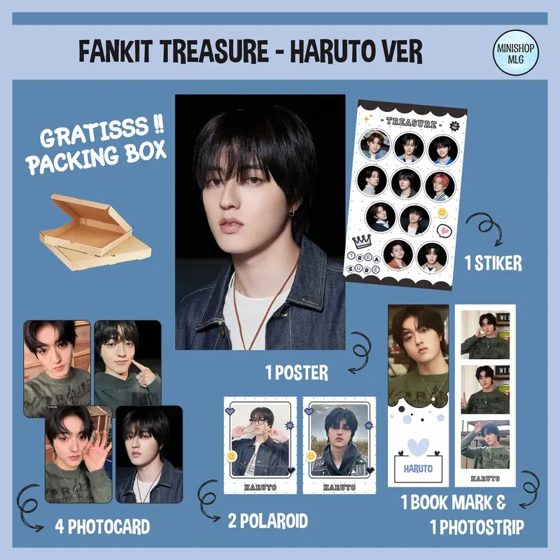 (FREEBOX) PAKET HEMAT POSTER TREASURE LAS NIGHT - FANKIT TREASURE LAST NIGHT UNOFFICIAL 1