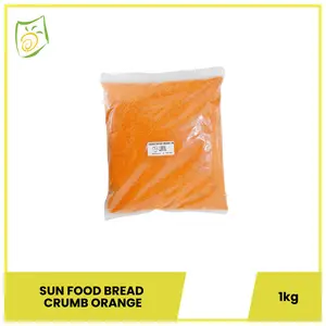 SUN FOOD Bread Crumb Orange 1Kg – Tepung Roti Premium untuk Gorengan Renyah, Crispy & Golden Brown