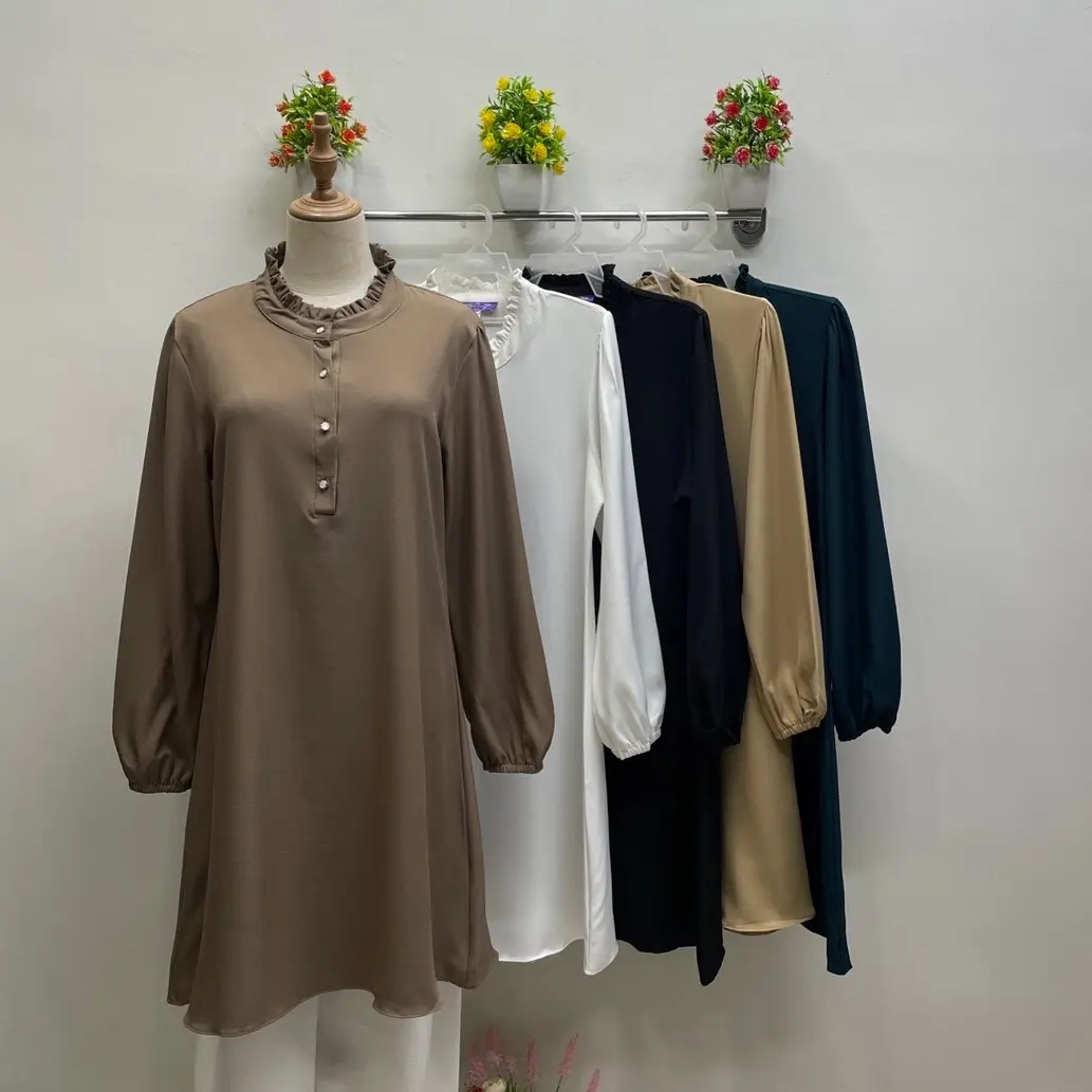 36906- Muslim fashion blouse Size 38/40,42,44,46,48,50