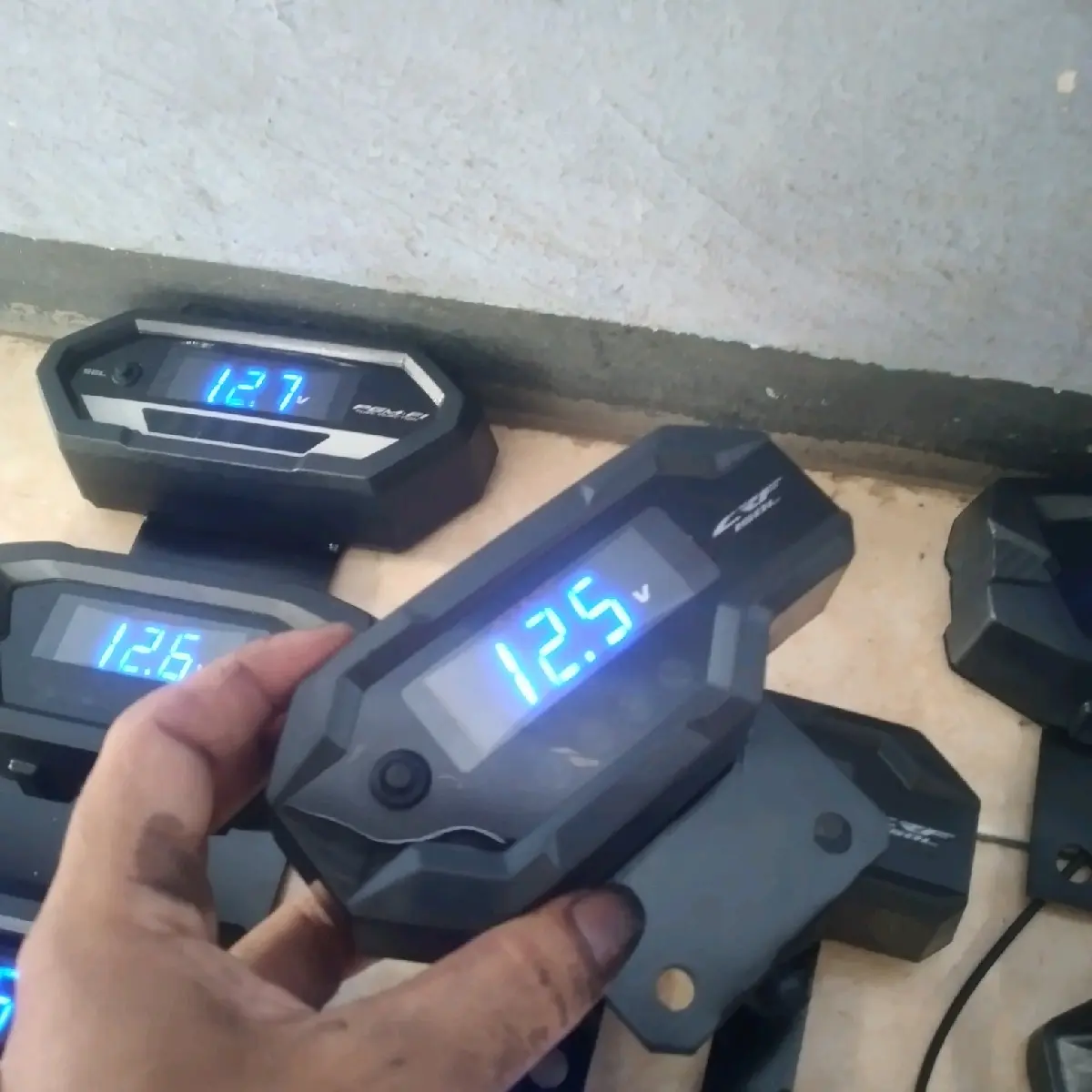 Speedometer Ala Digital CRF Isian Voltmeter Aki Spedo PNP RX King Ninja CB GL Tiger