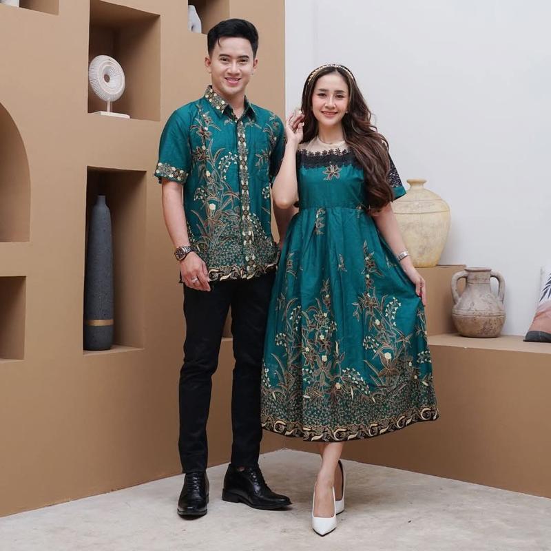 Product Introduction of Dress Couple  unggul jaya Kain unggul jaya+renda+tille+brokat Kondangan 35