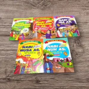 BUKU CERITA ANAK - ANAK / CERITA ANAK ISLAMI / SERI NABI ULUL AZMI / CERITA ANAK SEBELUM TIDUR / NABI MUHAMMAD SAW / NABI IBRAHIM AS. / NABI ISA AS. / NABI IBRAHIM. / NABI MUSA AS. / NABI NUH AS.