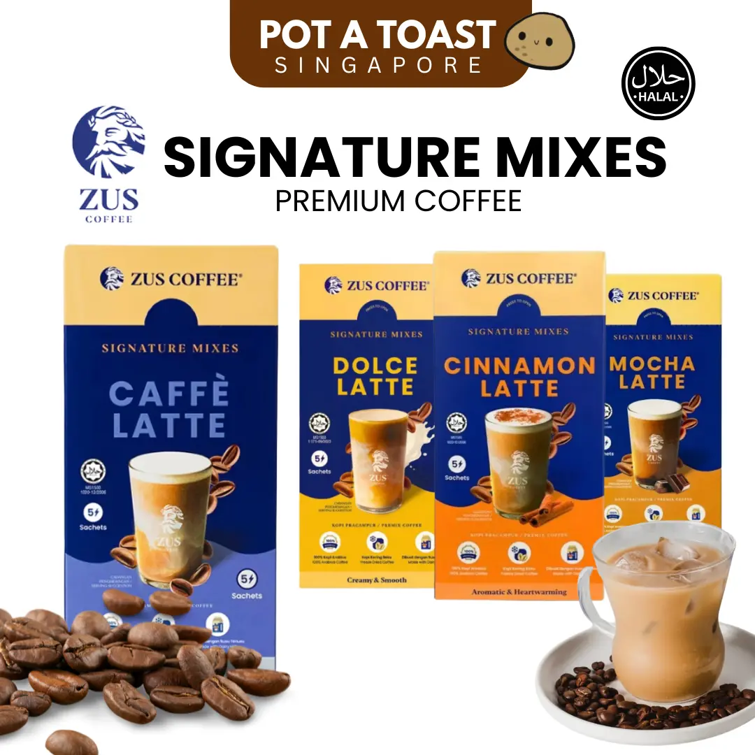 [Minimum: 2 BOX] ZUS COFFEE Signature Mixes Coffee 5s HALAL