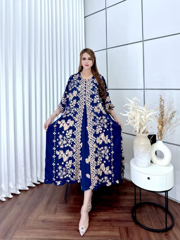BARU Milia Dress Daster Wanita Terbaru Model Daster Jumbo Rempel LD 160 PB 123 - Casual 6