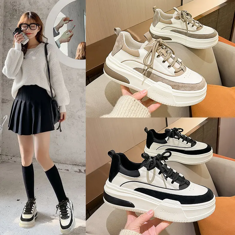 Jeno Sepatu Wanita Sneakers Kasual Fashion Korea Sport Shoes 9243