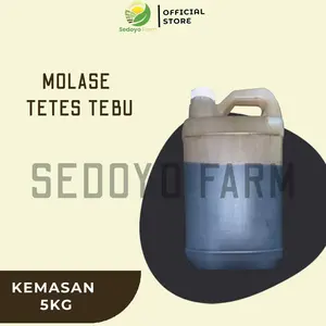 Capuran Pakan Ternak MOLASE Tetes Tebu Murni Kemasan jerigen 5 Kg