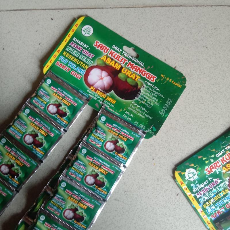 Kapsl Sari Kul!t Manggis herbal, Jamu rheumatik, kesemutan 0
