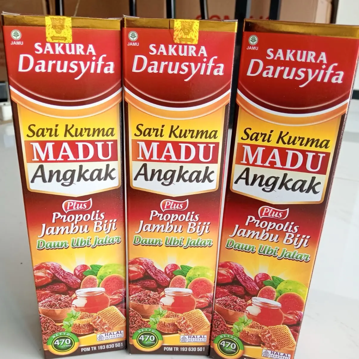 Sari kurma madu angkak 470g Herbal Honey