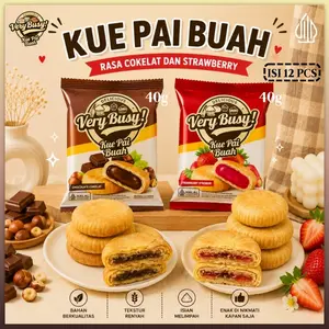 COD(HALAL)Pai Kacang Hijau Aneka Rasa Buah/Pia Stroberi/Pia Cokelat/Pai Kacang Hijau/Snack Viral/Camilan Anak/Camilan Murah/Camilan Higienis/Snack Box/Snack Mukbang/Cemilan/Cemilan Enak dan Praktis/Snack Box Kekinian/ASMR Mukbang/Cemilan Murah Halal