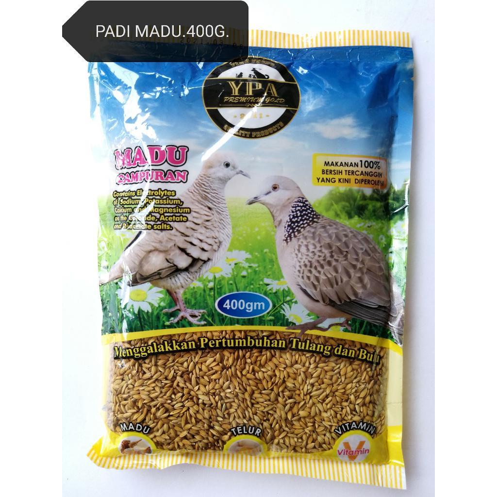 YPA Honey Paddy 400gram Bird Feed Padi Madu Makanan Burung