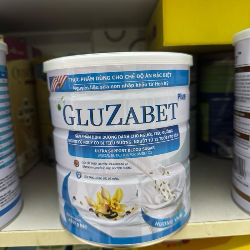 Sữa gluzabet 650gr vị vani sữa non tiểu đường