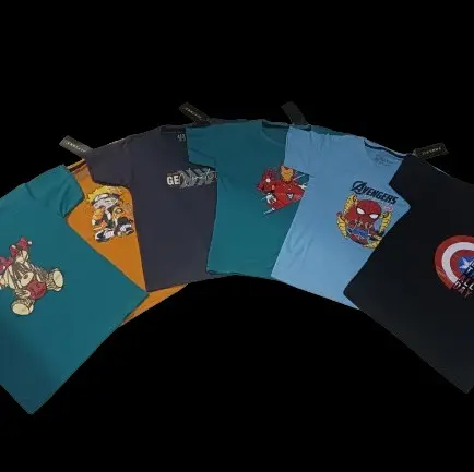 Fashion Anak Kaos Import Anak Laki Atasan Kaos Sablon Anak Cowo Import 2