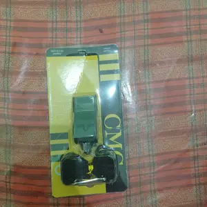 Peluit FOX 80 CMG Classic Original Made In Canada + Tali Gantung Peluit Wasit Profesional Tanpa Bola Suara Keras 120dB Untuk Security, Olahraga, Outdoor dan Survival