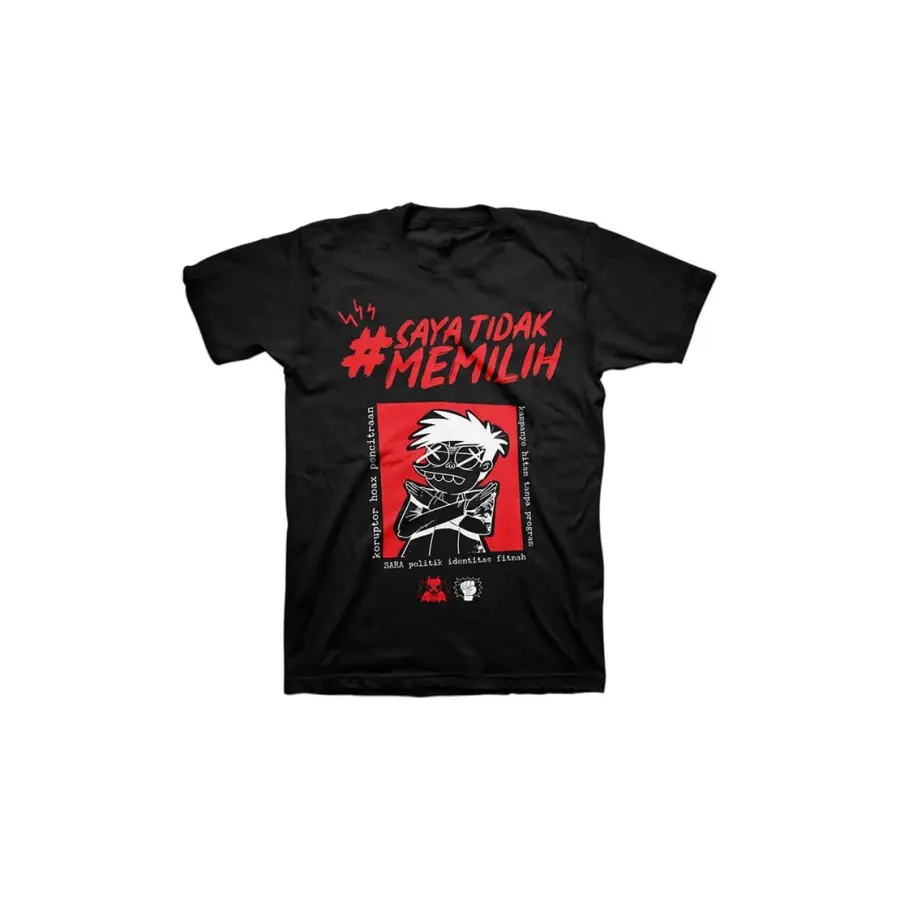 Kaos Si Juki #SayaTidakMemilih