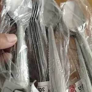 promo!!!paket 2 lusin sendok/garpu makan stainless isi 24 pcs Steel Kitchenware