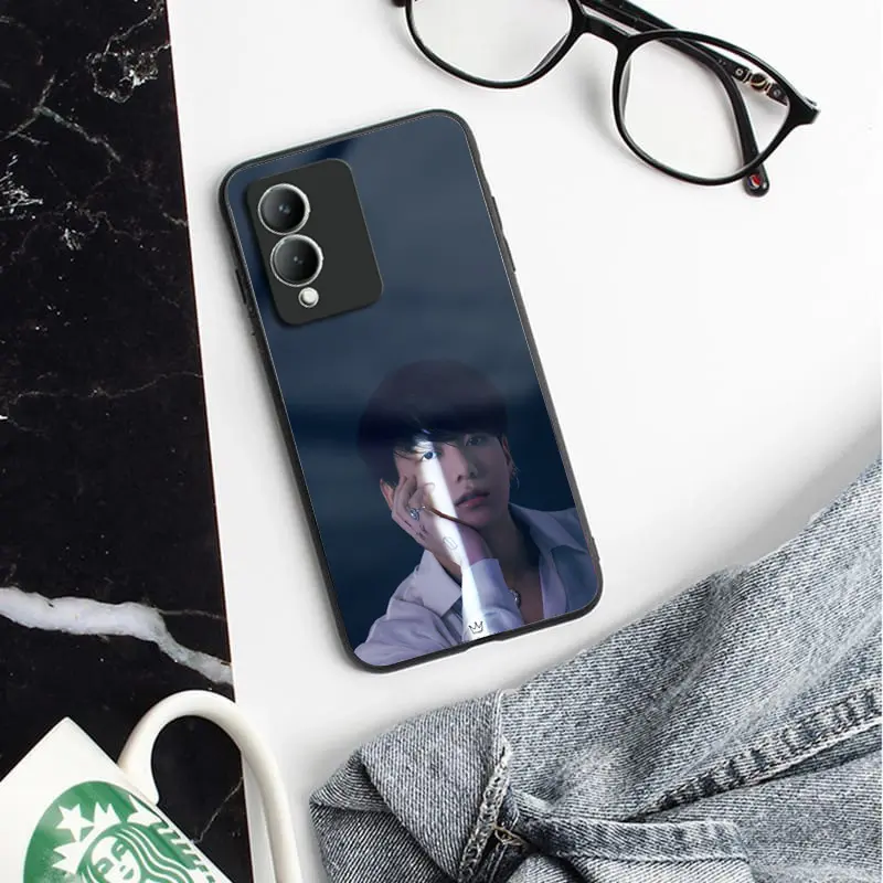 (CK03) Case Glass anti pecah For type Vivo Y17S - all type - case custom kpop - case korea Smartphone Casing 6