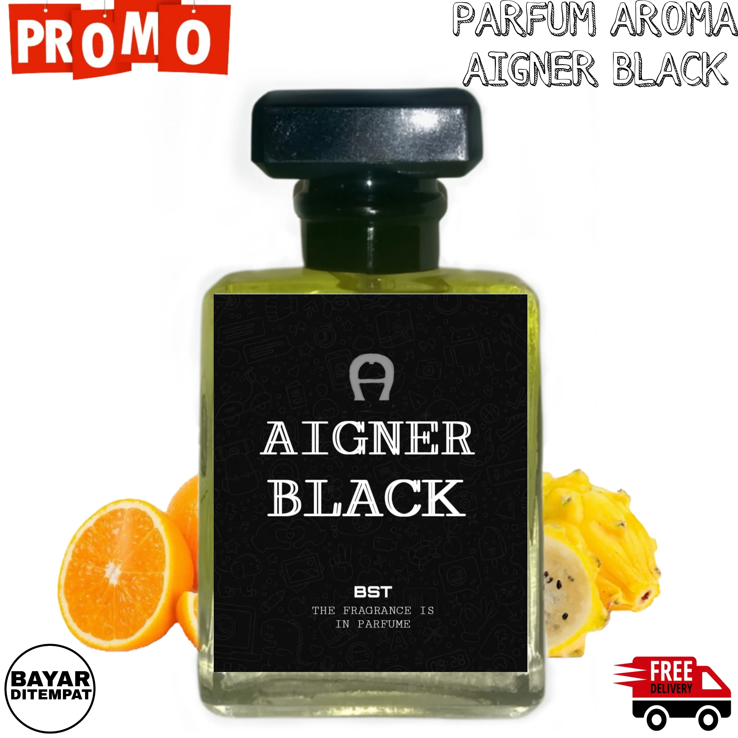 Parfum Laki-laki Tahan Lama / parfum Pria Aigner 35ml | Parfum Aigner Black Woody Wangi Perfume