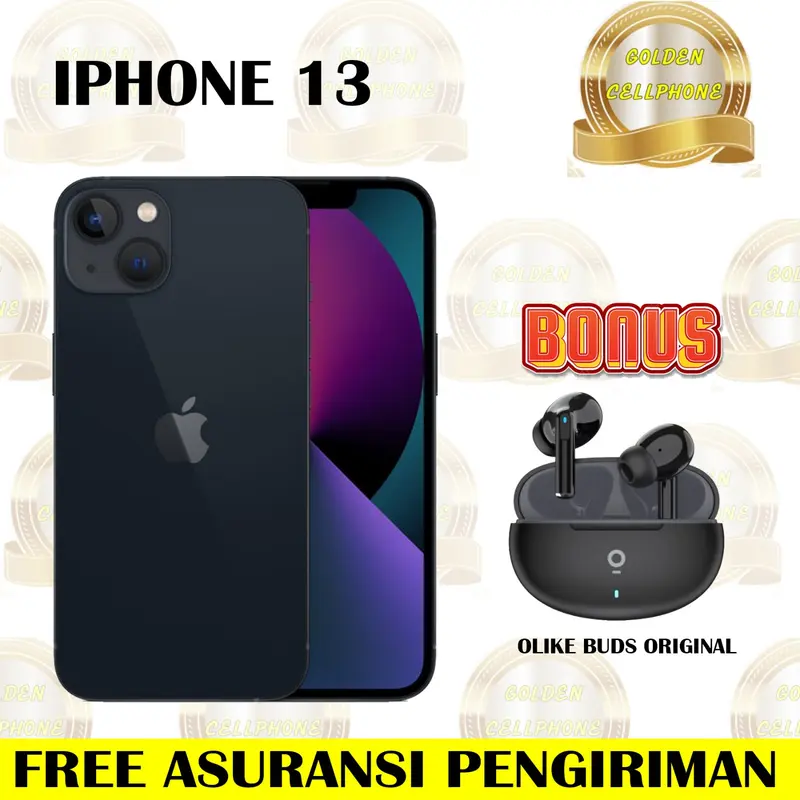 (EXCLUSIVE WENNY WIJAYA) APPLE IPHONE 13 256GB & 128GB GARANSI RESMI 1