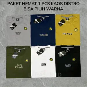 1PCS KAOS DISTRO PRIA WANITA TERLARIS / KAOS DISTRO PRIA MURAH / KAOS PRIA WANITA HARIAN/ KAOS DISTRO PRIA WANITA MOTIF SIMPLE