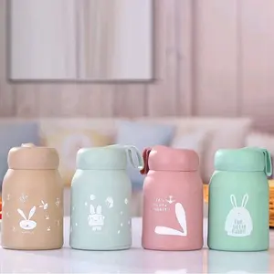 B ( B37 ) BOTOL KACA BUNNY MINI 330 ML + BOX Plastik Bottles Kitchenware Water