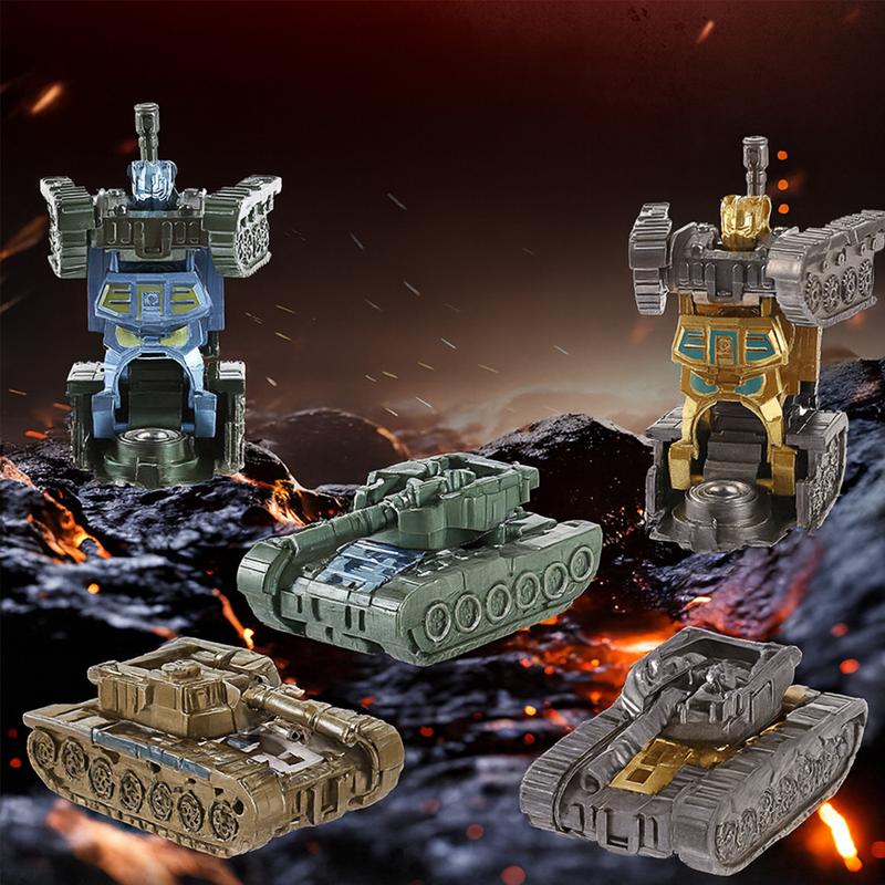   FUNGUS  Đồ Chơi Con Quay Biến Hình Robot Xe Tăng Khủng Long Thiết Kế Độc Đáo Biến Hình Từ Robot Thành Xe Tăng Phù Hợp Cho Trẻ Em Từ 3 Tuổi Trở Lên 