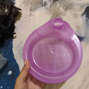 samiaku- Dispenser sabun cair cuci piring + spoon Biru Plastik Aesthetic pump sabur cair serbaguna