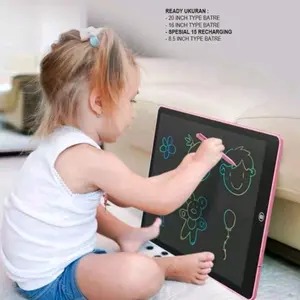Papan Gambar Color Full Lcd Pen Tablet 12Inch Papan gambar anak, layar pelindung mata berkualitas tinggi, papan tulis kecil, papan tulis tangan, papan tulis rumah untuk siswa.
