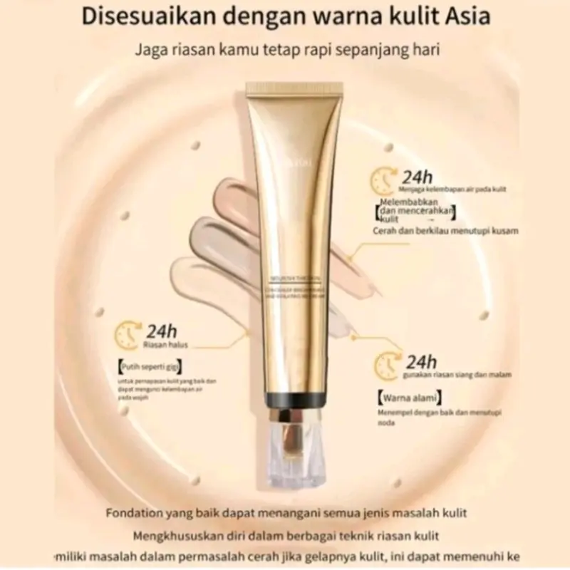 Onlyou Concealer Liquid Foundation - Ringan - Flawless 4