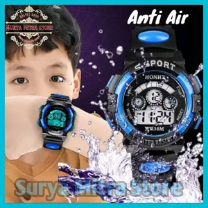 SMS Jam Tangan Digital Led Sport S-1790 JF038 Dipakai Anak Laki-laki Perempuan Fashion Karet