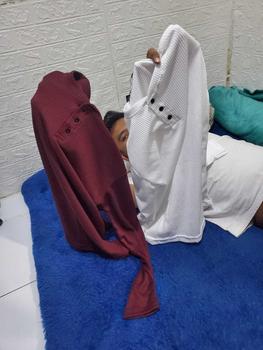 Product Review of KAUS KANCING WAFFLE LENGAN PANJANG PRIA MODEREN TERBARU Baju Hitam from b**h f**n 0** 0