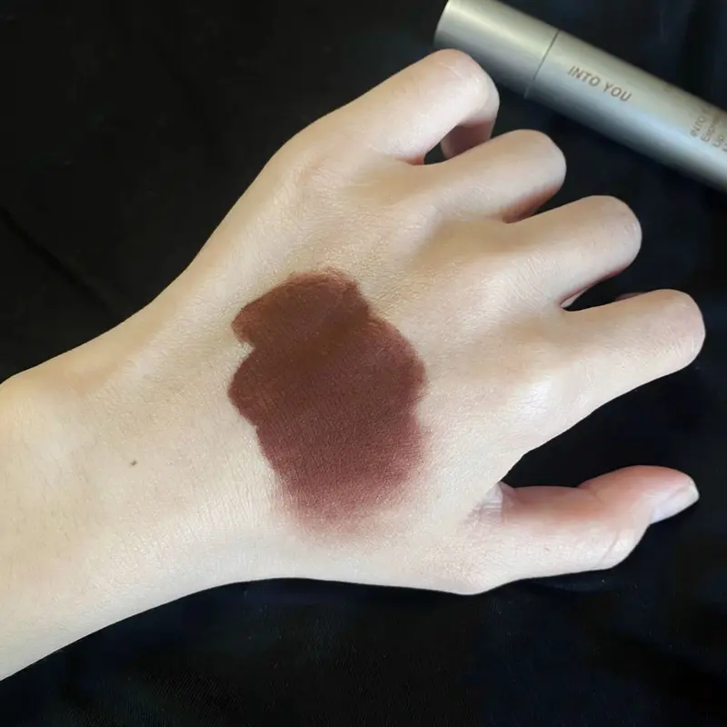 DIXI Tabung perak kecil glasir bibir beludru matte pemutih bibir gadis lumpur riasan baru serbaguna alami tint lip cream lipgloss 4