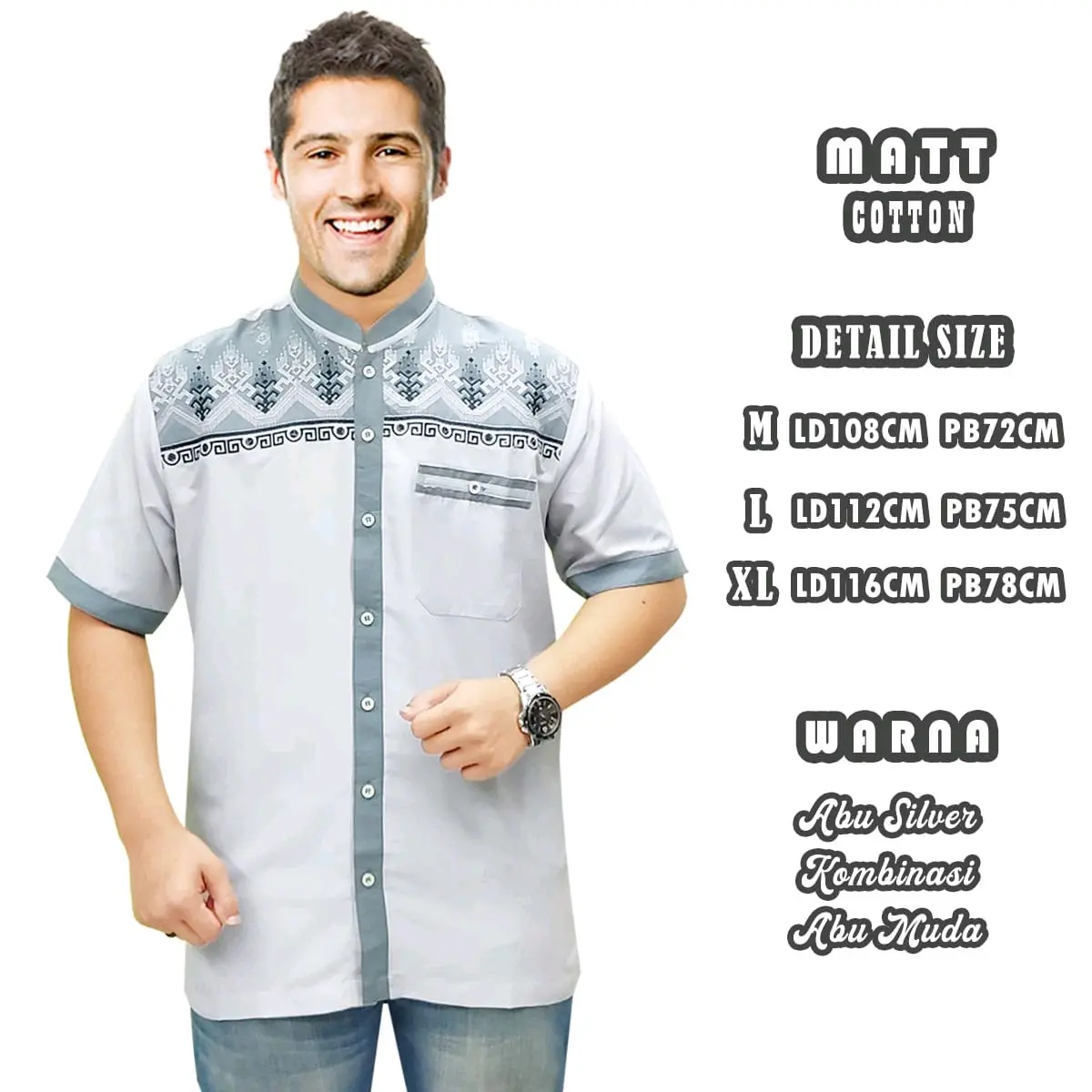 Baju Koko Dewasa Terbaru Lengan Pendek Pria