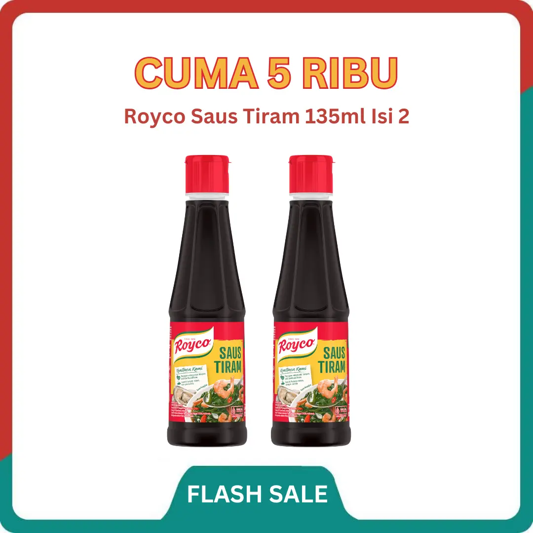 [FLASH SALE] Royco Saus Tiram 135ml Twinpack