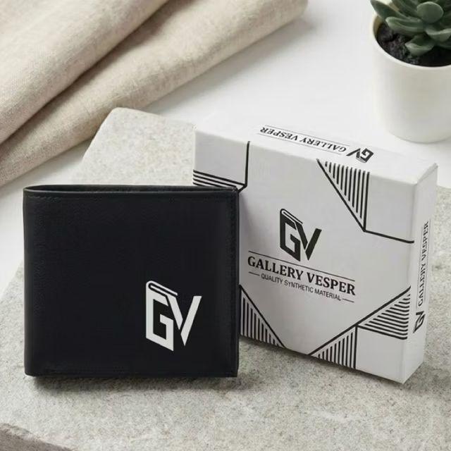 GV Dompet Pria Murah GRATIS BOX Motif Keren Awet Tahan Lama Synthetic Leather