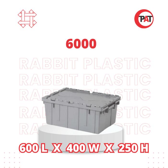 Gambar Rabbit Container Plastik Rapat dengan Tutup 6000 dari Putra Alam Teknologi Kab. Bekasi Tokopedia