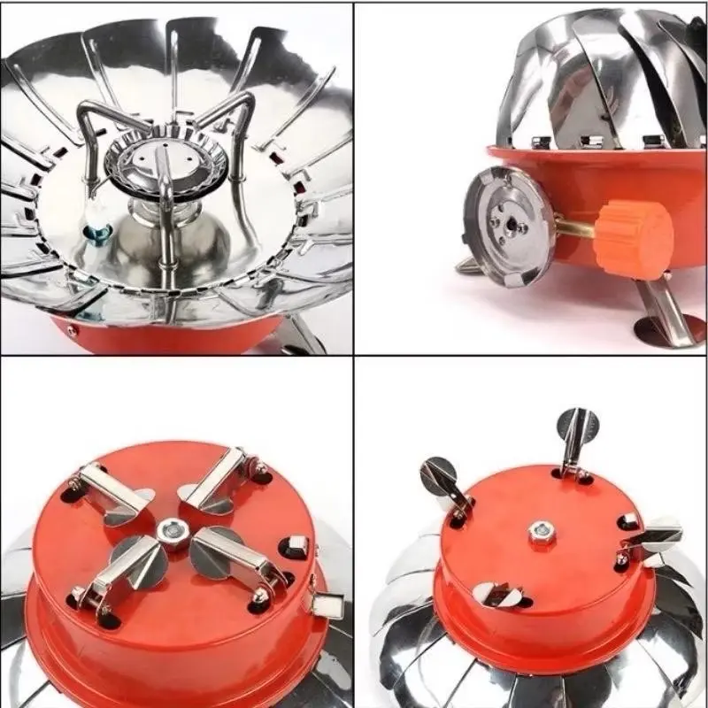 ￼Bếp ga du lịch xếp gọn, Bếp Ga Mini gấp gọn du lịch dã ngoại, cắm Trại đa chức năng tiện lợi-TR393 Camping Camping ( không bao gồm bình ga ) bepgas dango ai 8