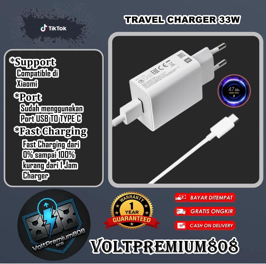 TC TRAVEL CHARGER X-MI 33W TURBO USB TO TIPE - C FAST CHARGING