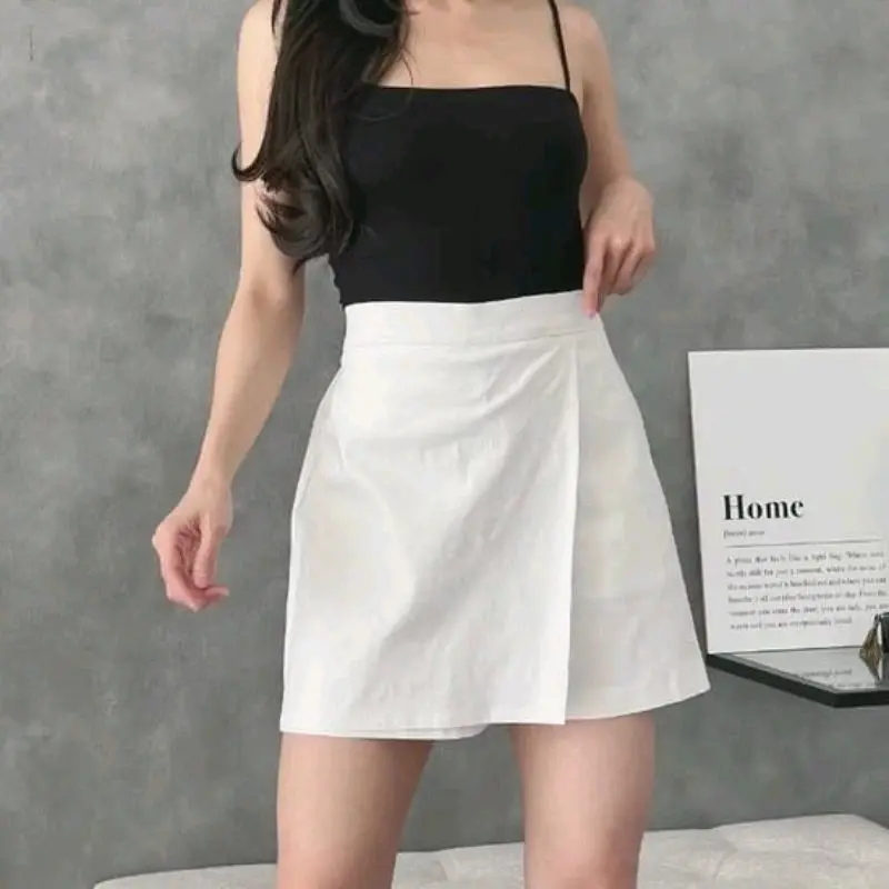 ROK CELANA KATUN LINEN PREMIUM /ROK CELANA TERBARU/ROK KEKINIAN Cantik
