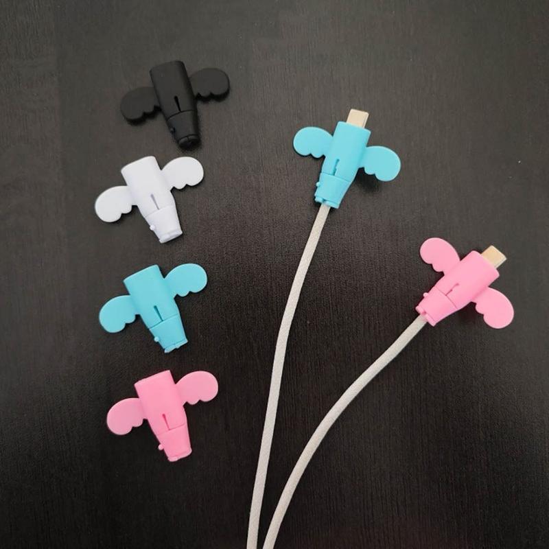 Cute Silicone Cable Protection Charging Protective USB Data Line ...
