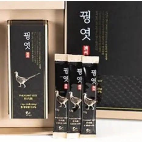 Korea Jeju Pheasant Taffy Jam and Sticks