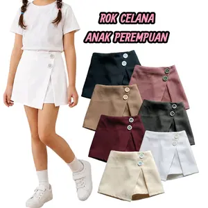 Rokcela Rok Celana Anak Perempuan Skort Korean Style