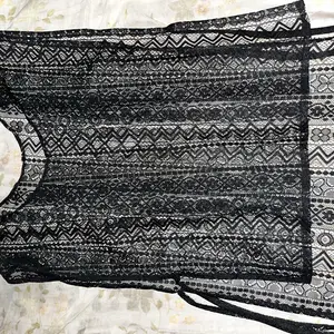 VEST BRUKAT PREMIUM/LACE BRUKAT VEST/ROMPI BRUKAT WANITA OUTER Casual  Atasan Samping Motif