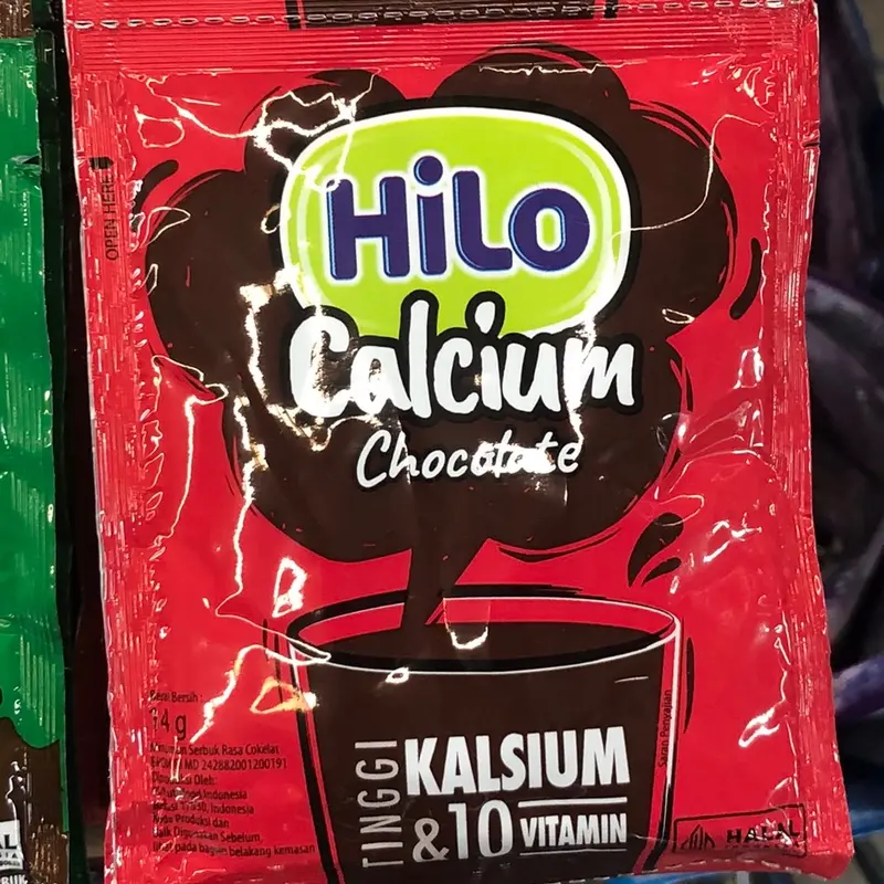2 RCG Susu HILO Calcium kemasan saset rencengan isi 10 Remaja Cokelat Dairy Milk Peninggi Vanilla Etawa Kedelai Kambing Vanila Coklat Chocolate 4