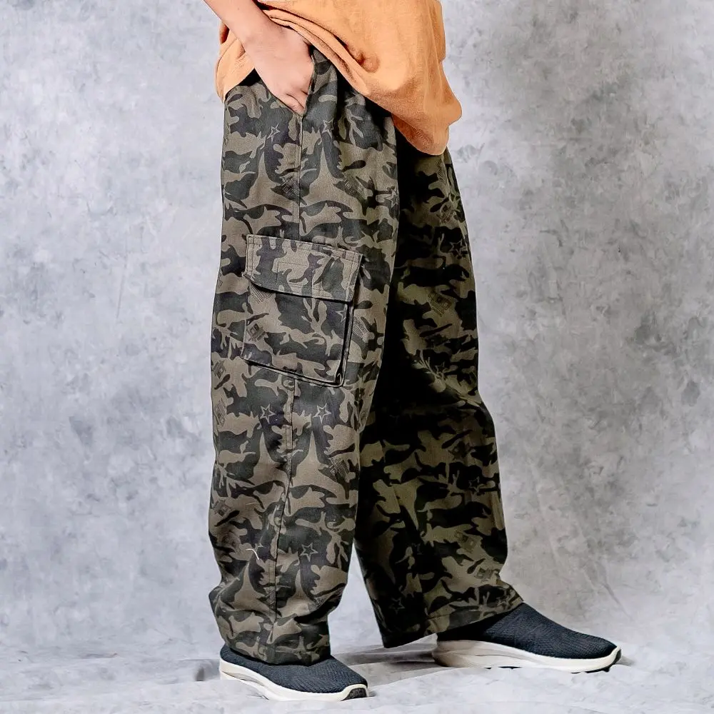 celana cargo army anak laki-laki bahan tebal premium anti luntur celana panjang anak motif army terlaris kantong 4 celana anak usia 9-12 tahun