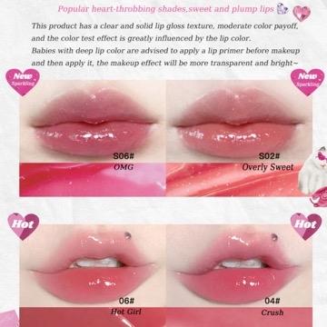 FLORTTE I AM SUPER BEAUTY JELLY HEART LIPSTICK | MELTING BALM liptint 4