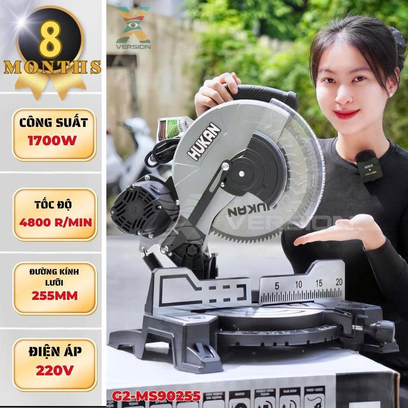 Máy cắt nhôm HUKAN - HK G2-MS90255 điện áp 220v công suất 1700w - Xversion