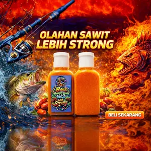 Banz Olahan Sawit Vol 2 Aroma Lebih Strong Dibandigkan Produk Sebelumnya Terbaik untuk Memancing resep umpan